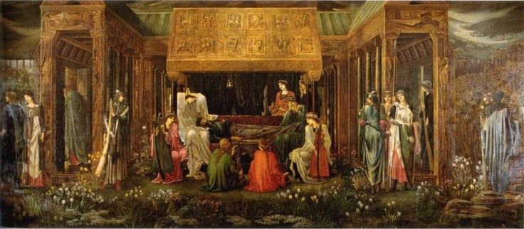 The Last Sleep of Arthur in Avalon by Sir Edward Burne-Jones.