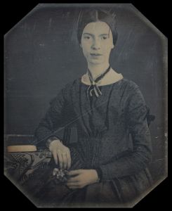 Poet Emily Dickinson aged 16
