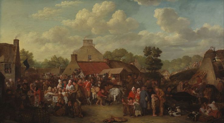 David Wilkie Pitlessie_Fair (1804)