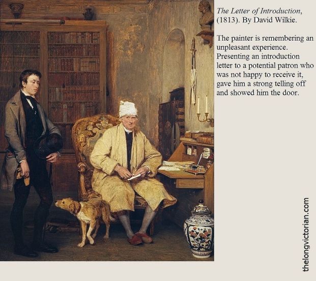 Painting The Letter of Introduction by David Wilkie