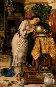 Small version of the painting Isabella and the Pot of Basil