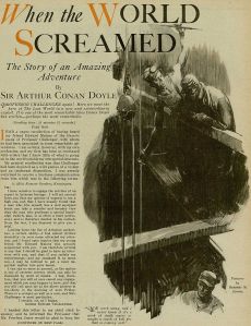 When the world screamed by Conan Doyle