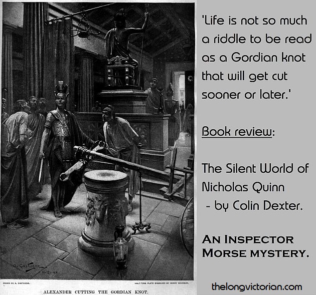 Gordian knot quote for book review